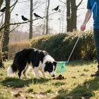Pooper Scooper Extendable Handle Bend-Free Pet Waste Collector Dog