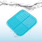 Pets Silicone Lick Mat for Dogs Cats Slow Food Plate Suction Cups