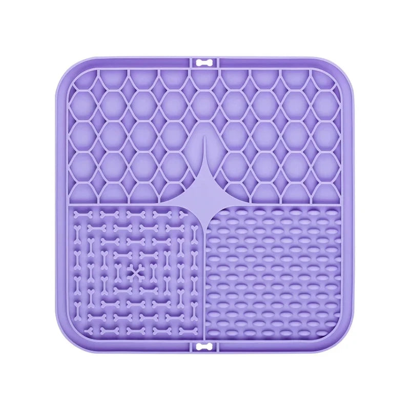 Pet Placemat Cat Slow Feeding Mat Dog Lick Mats Silicone Pets
