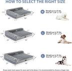 Orthopedic Dog Bed for Large Dogs – Waterproof Sofa-Style Bed with