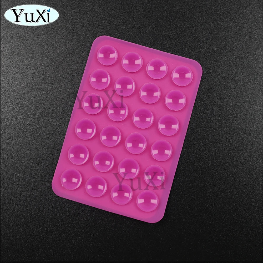 Silicone Suction Phone Holder Multifunctional Suction Cup Mat Wall