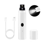 Electric Pet Nail Grinder for Dogs Cats, Quiet Claw Trimmer with