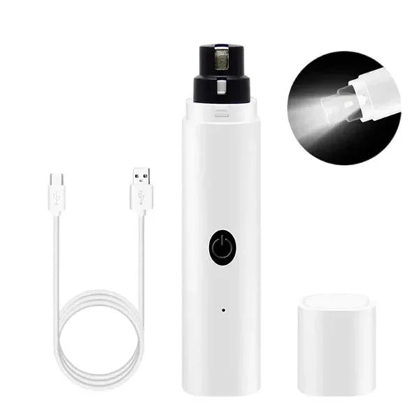 Electric Pet Nail Grinder for Dogs Cats, Quiet Claw Trimmer with