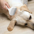Pet Slicker Brush Self Cleaning Undercoat Deshedding Rake for Cats