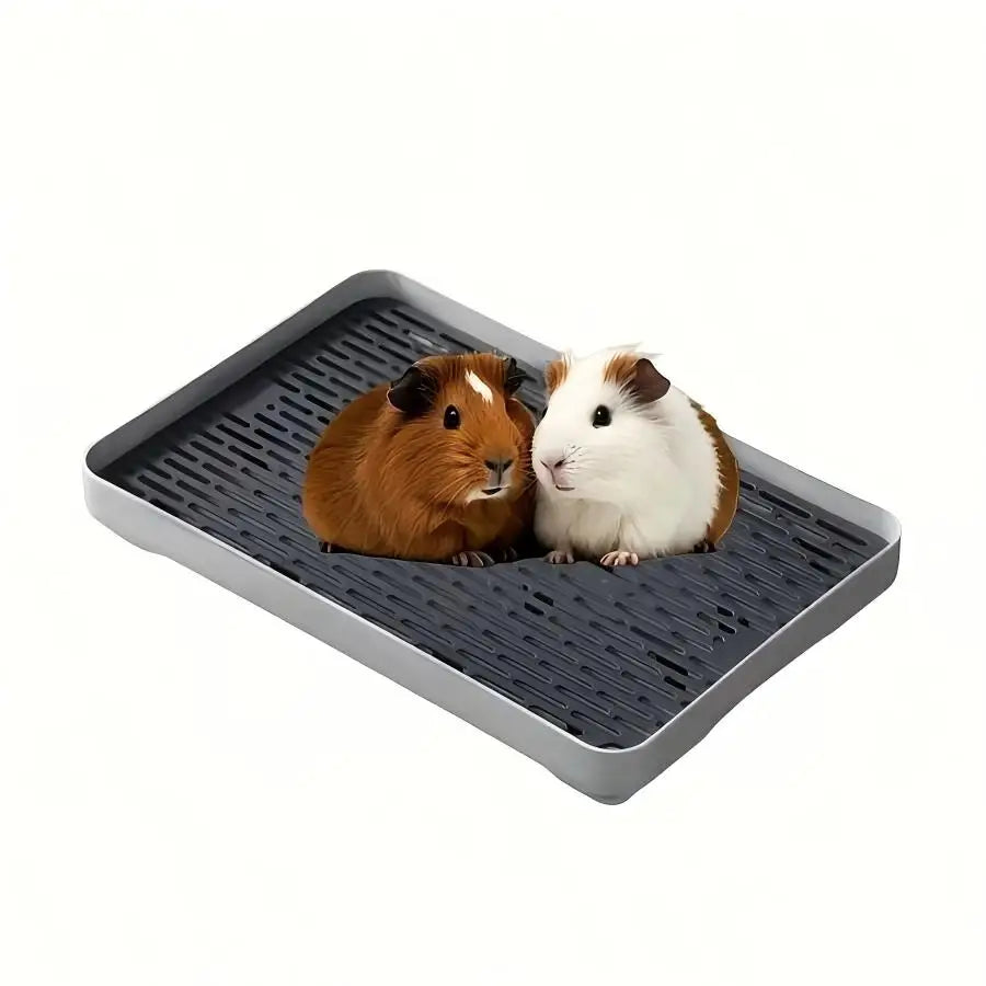 Rabbit Litter Box Small Pet Toilet Tray Bunnie Corner Toilet Box
