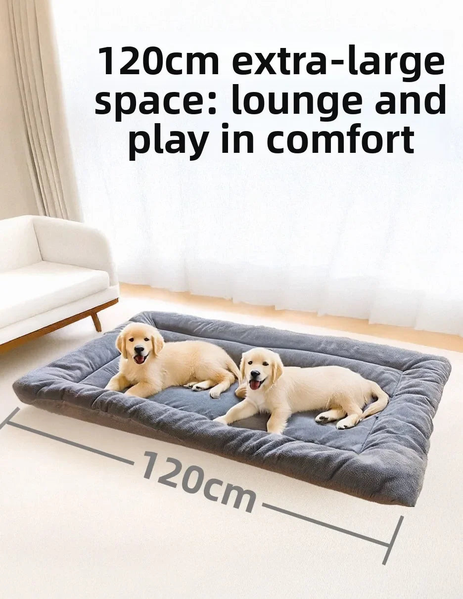 Large Size Dog Bed Mat Sleeping Pad For Winter Use Keep Warm