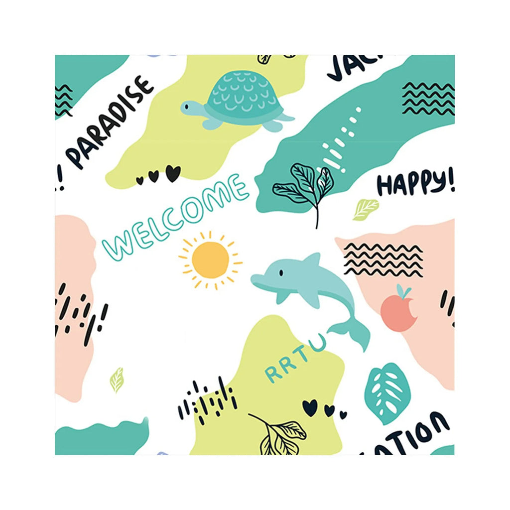 Cat Fixed Fabric Cartoon Printed Self-Adhesive Anti Scratch Anti