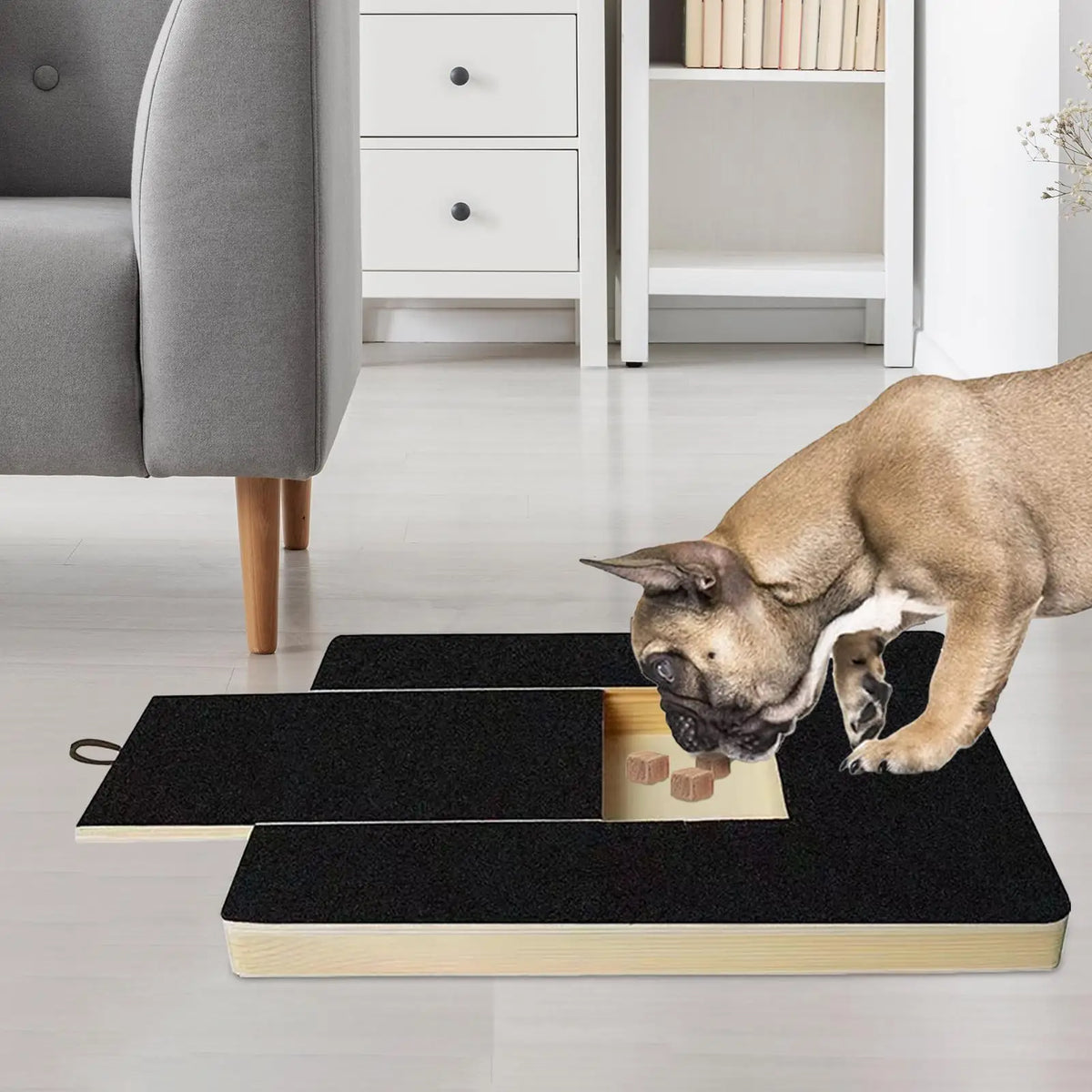 Wooden Pet Scratching Board Toy Dog Nail Scratch Board Nail Trim