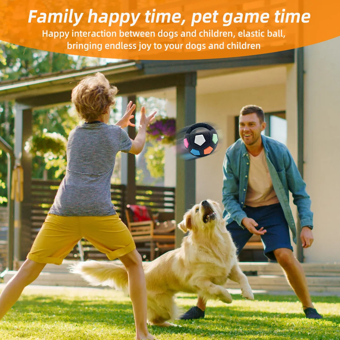 New Football Tennis Ball Shaped Pet Dog Toys, Durable Teething