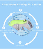 Summer Pet Dog Cooling Vest Heat Resistant Cool Dogs Clothes