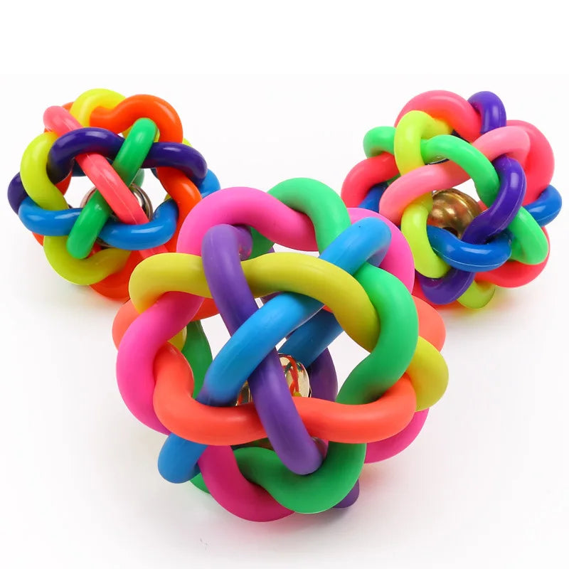 Diameter Pet Dog Ball Toys with Squeak for Small Dogs French