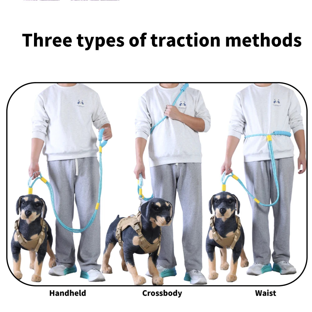 Reflective Hands-Free Running Dog Leash