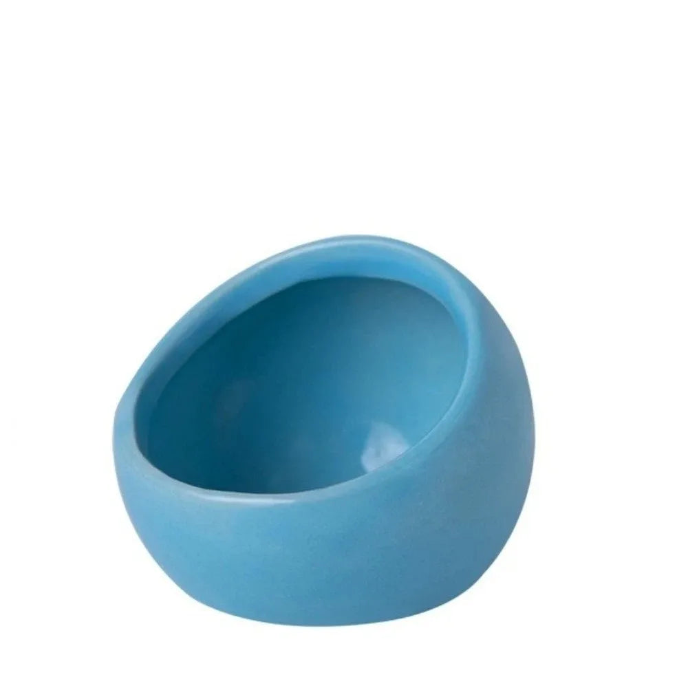 Ceramic Hamster Food Bowl Anti-Rollover Non-Slip Pet Feeding Bowl