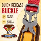 Comfortable Breathable Mesh-Lined Printed Pet Harness with