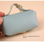 Faux Leather Portable Waste Bag Dispenser
