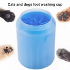 Pet Paw Cleaner Soft Silicone Foot Cleaning Brush Portable Pet