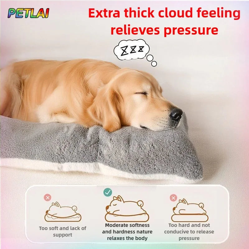 Dog Bed Mat Large Size Sleeping Pad for Winter Use Keep Warm