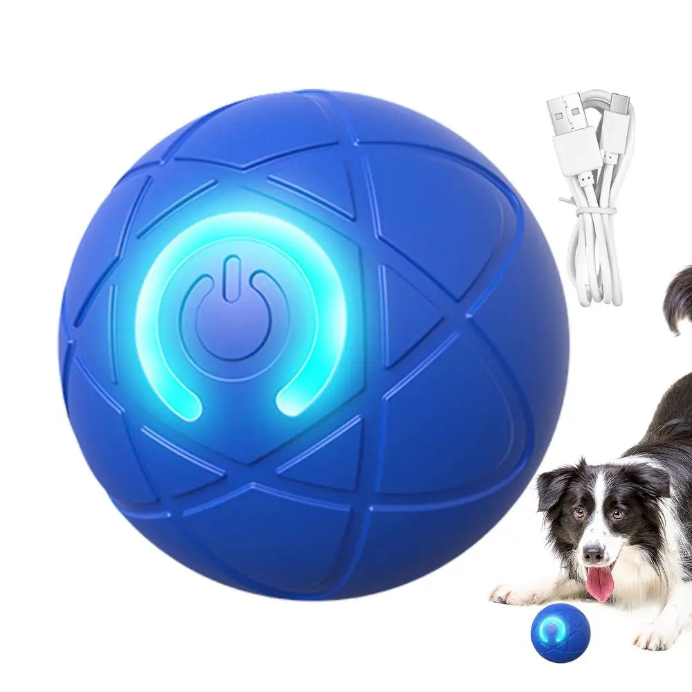 Pet Automatic Rolling Ball Toy Shaky Ball Toy for Dogs Auto