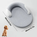 Orthopedic Cold Dog Bed, Breathable Summer Pet Mat with Raised