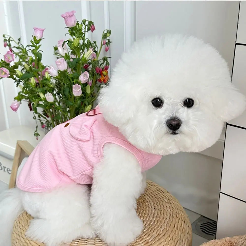 New Soft Cat Vest Cotton Elastic Dog Outfits Breathable Pet Cloths