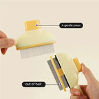 Self Cleaning Dog Brush One Button Release Pet Hair Remover Comb