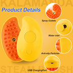 Cat Steam Brush 3 in 1 Dog Steamy Brush Cleanser Silicone Massage