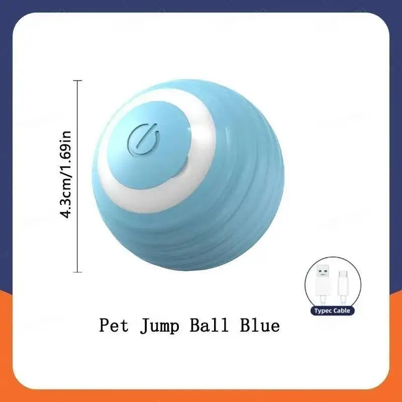 Smart Dog Toy Ball Electronic Interactive Pet Toy Moving Ball Usb