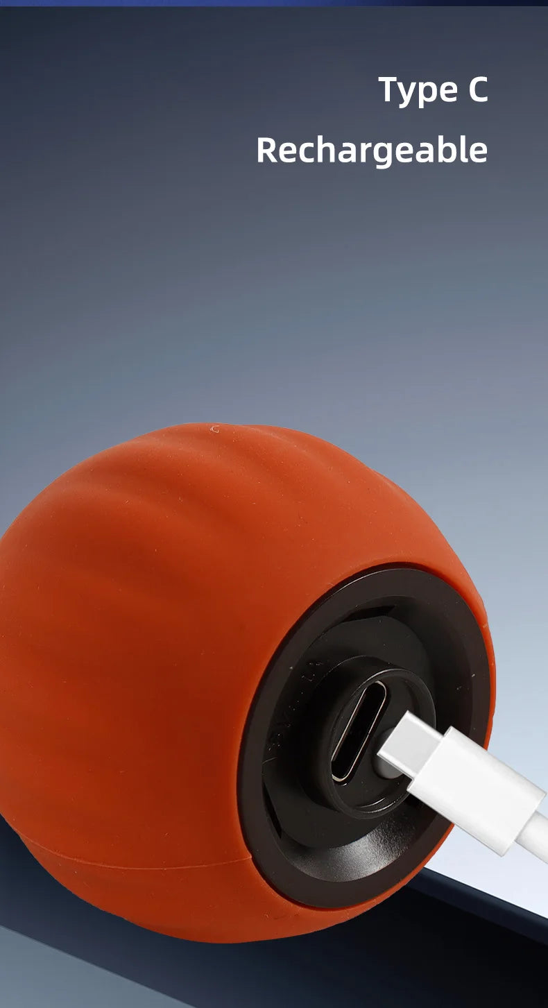 Cat Interactive Ball Toys Automatic Rolling Ball Faux Tail