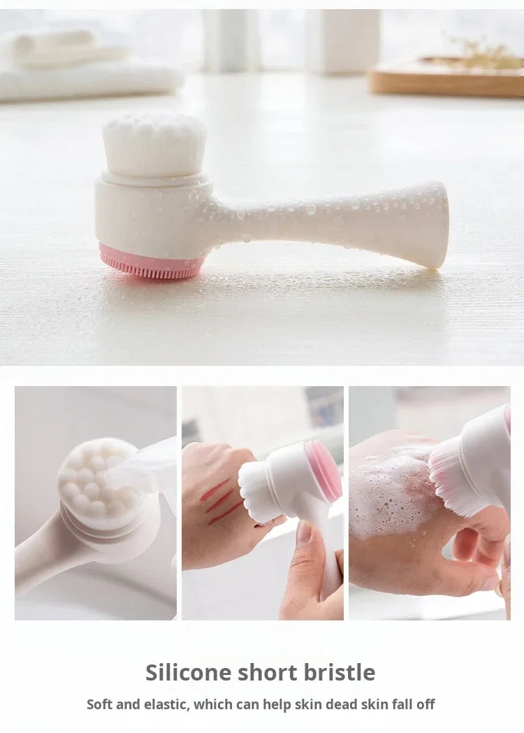 Pet Paw Cleaning Brush, Dog Foot Washer Silicone Double-Sided