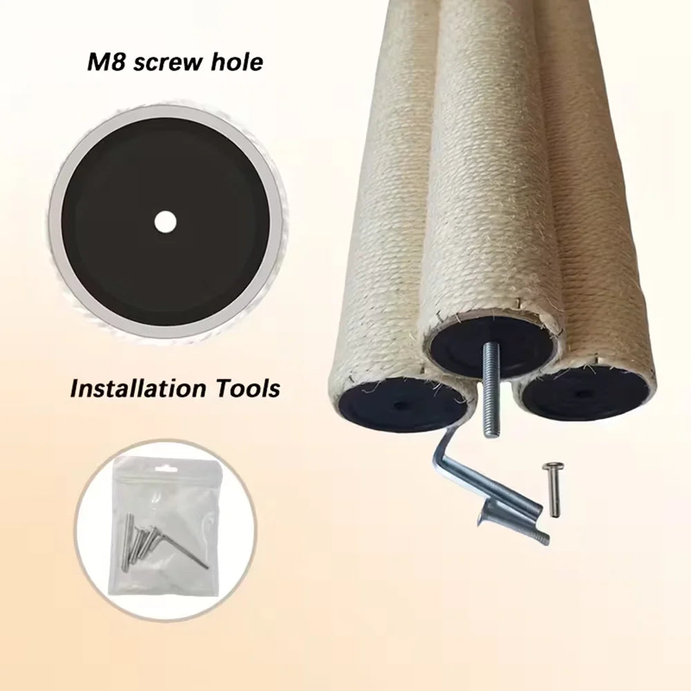 Diy Cat Climbing Tree Tower Replacement Parts | Sisal Rope