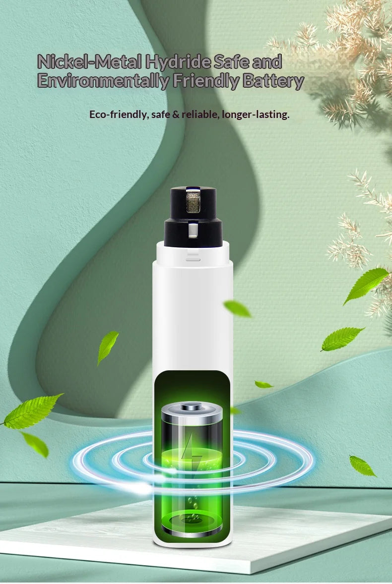 Electric Pet Nail Grinder for Dogs Cats, Quiet Claw Trimmer with