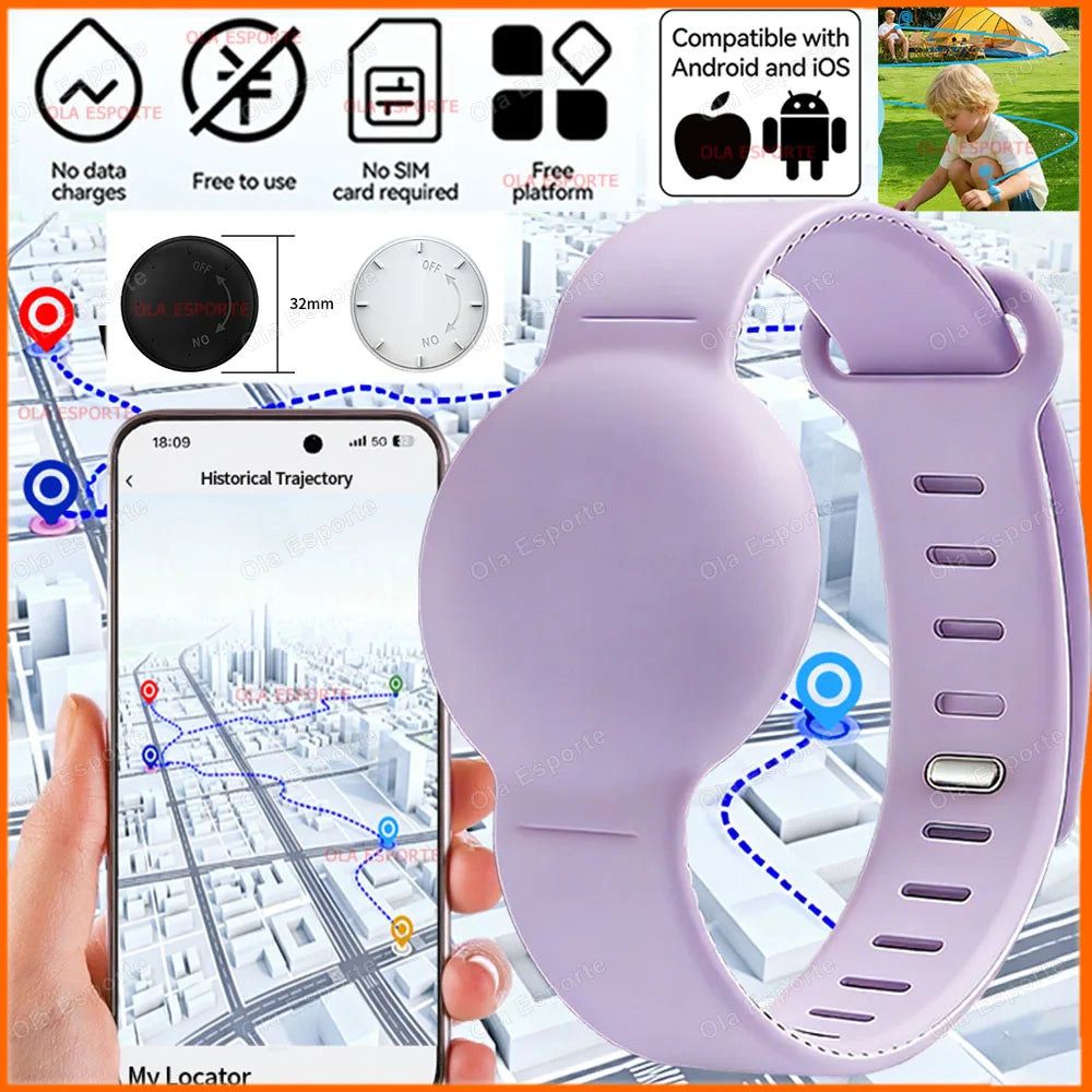 Global Tracker Kids'S Wristband Waterproof Locator