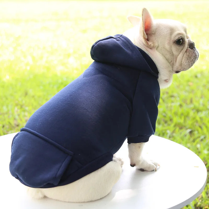 Autumn Winter Pet Dog Hoodies Warm Coat Sweater Small Medium Dog