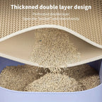 Large Size Cat Litter Mat-Advanced Honeycomb Double Layer