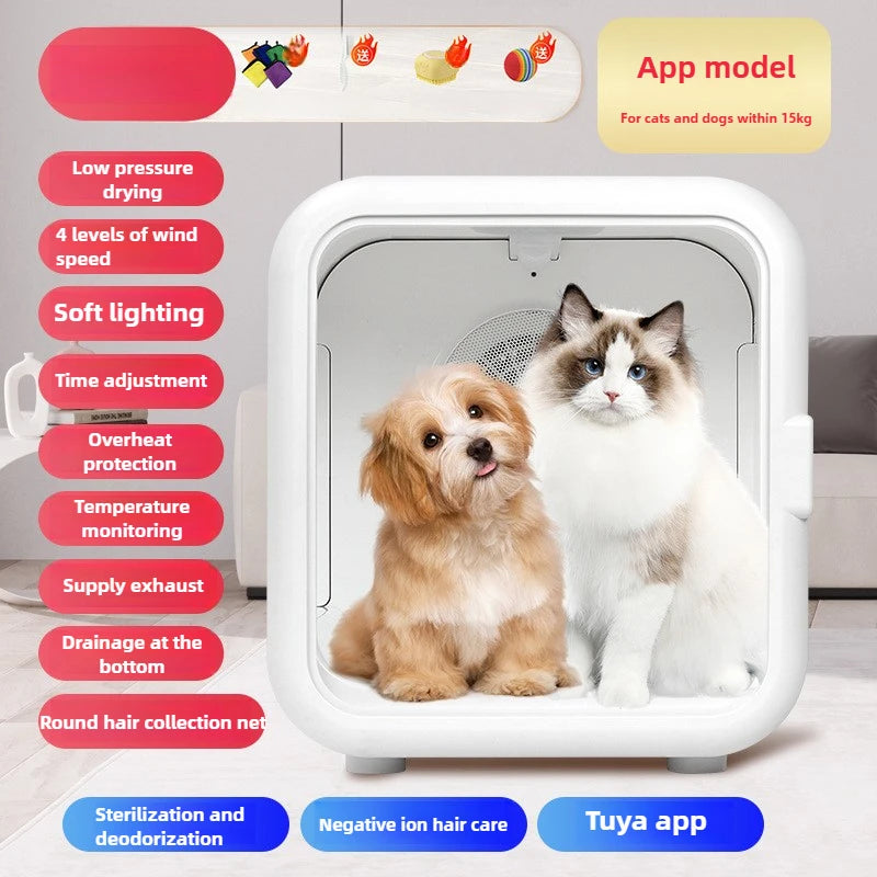 Fully Automatic Smart Pet Drying Box Large Capacity Pet Smart