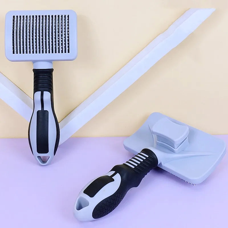 Dog Brush Massage Dogs Comb Automatic Pet Hair Remover Self