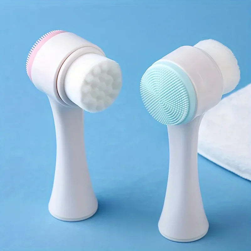 Pet Paw Cleaning Brush, Dog Foot Washer Silicone Double-Sided