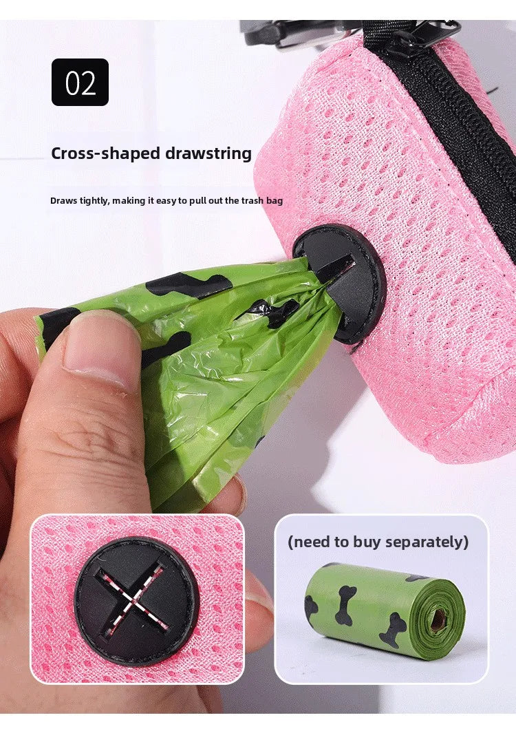 Portable Dog Waste Bag Dispenser & Holder