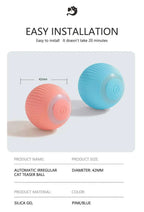 Smart Dog Toy Ball Electronic Interactive Pet Toy Moving Ball USB