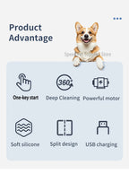 Pet Foot Washing Machine Electric Pet Paw Cleaner Automatic Dog