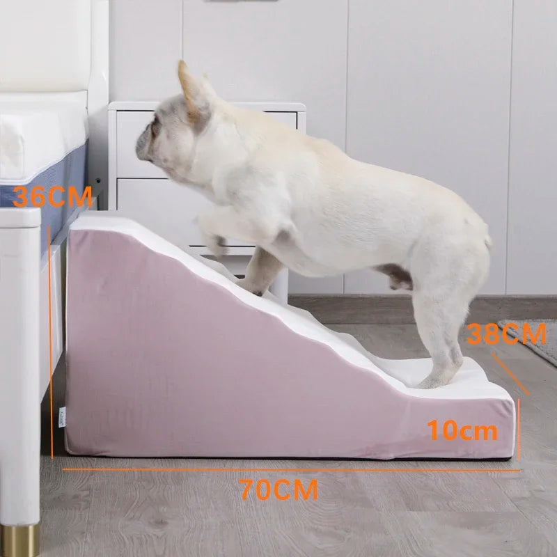Dogs Stairs Bed Steps Protect Hip Bone Small Dog Anti-Slip Ladder