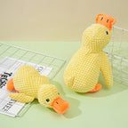 Little Yellow Duck Dog Toy Plush Companion Sleep, Bite Resistant