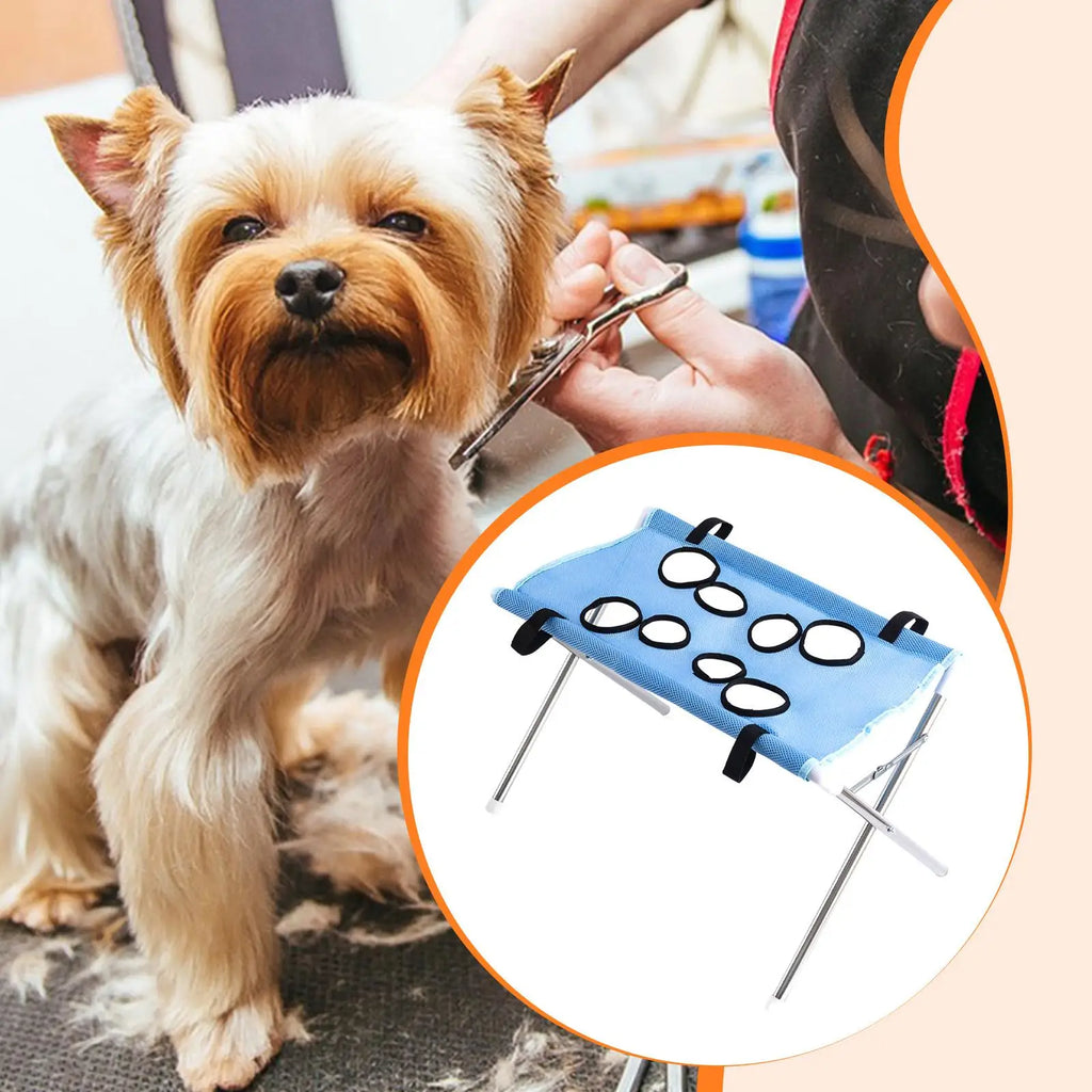 Pet Grooming Hammock Foldable Dog Grooming Table Hammock Helper