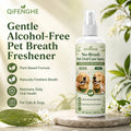 Pet Breath Freshener Spray for Dogs & Cats, No Brushing Needed, Plant-Based & Alcohol-Free, Fresh Oral Care.