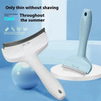 Pet Slicker Brush Self Cleaning Undercoat Deshedding Rake for Cats