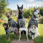 Creativity Four Seasons Dog Cat Tattooed Vest Funny Breathable Pet