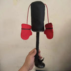 Suction Cup Base Cat Boxing Toy Self-Standing Spring Loaded Pet