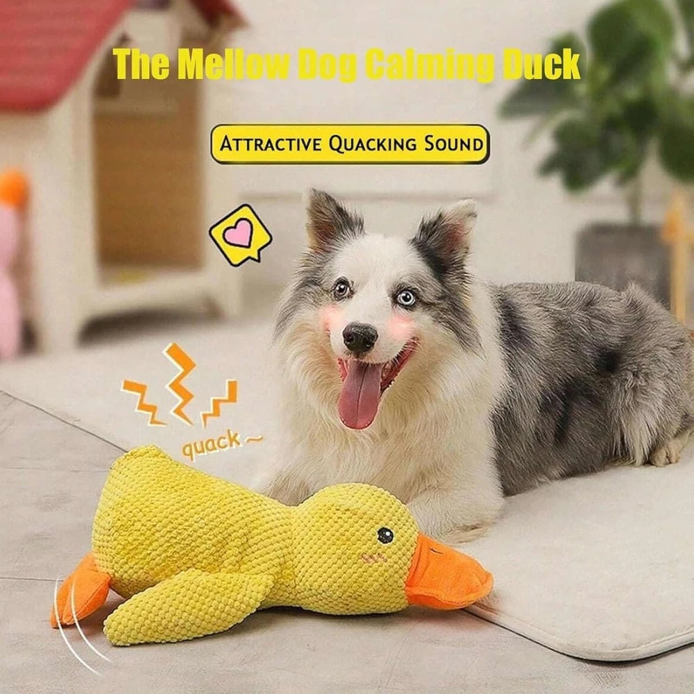 Dog Calming Duck Yellow Duck Dog Toys The Ducks Calming Pillow