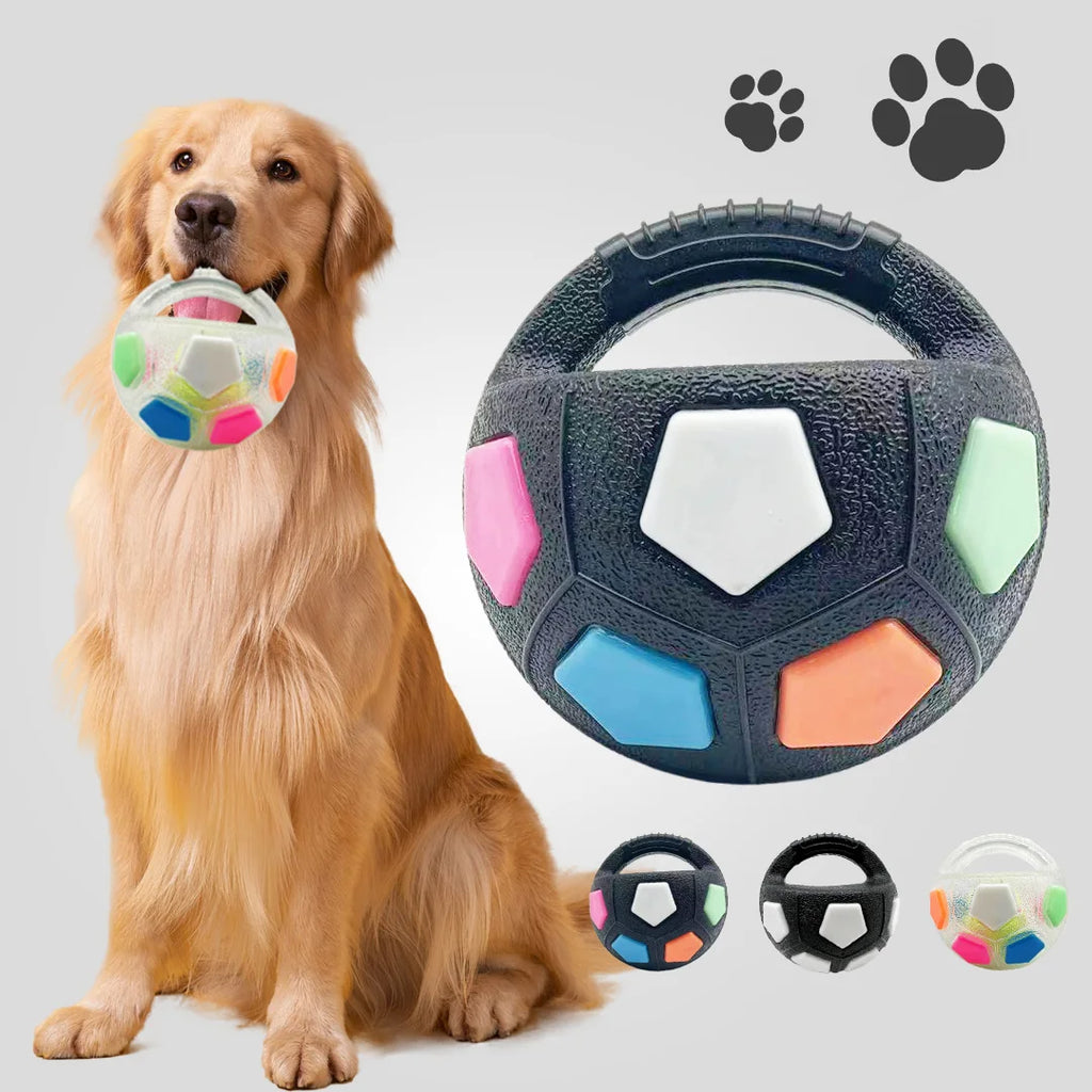 New Football Tennis Ball Shaped Pet Dog Toys, Durable Teething