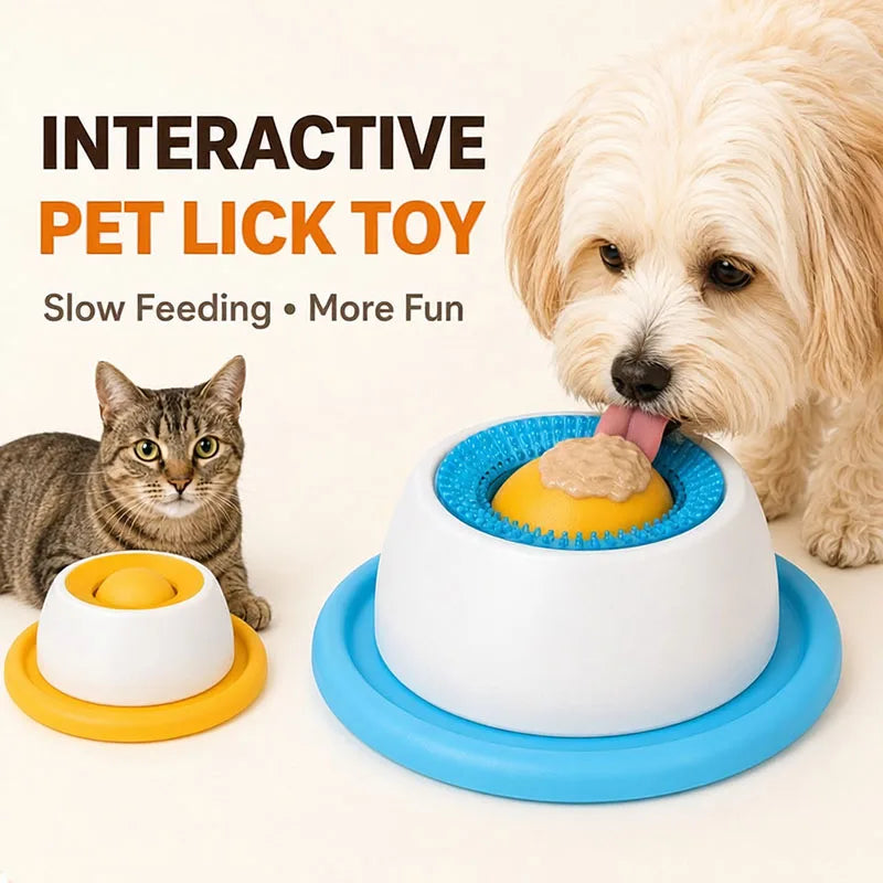 Dog Licking Bowl Slow Feeder Interactive Enrichment Toy for Dogs